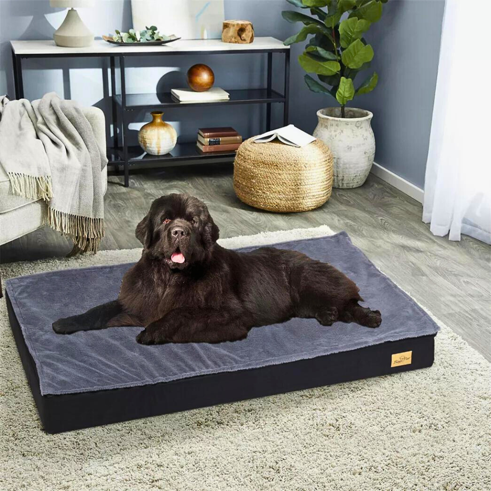 Waterproof Non-Slip Orthopedic Dog Bed for Large Dogs_1