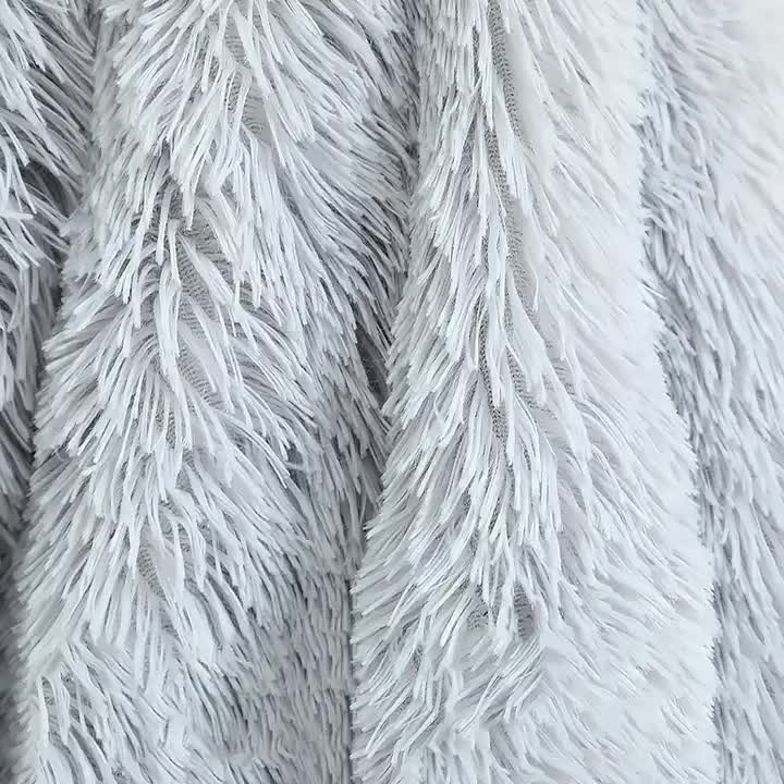 Fluffy Pet Blankets-Soft Faux Fur, Anti-Anxiety Cozy Throws for Cats and Dogs, M 80*55cm khaki