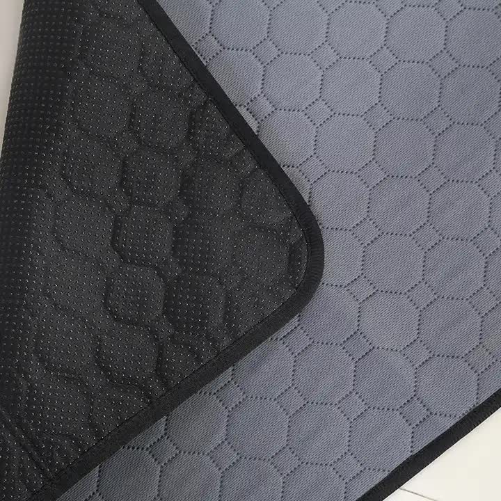 2 PCS Washable Waterproof Pet Pad-Non-Slip, Absorbent, Reusable Mat for Dogs and Cats M(70*50cm)