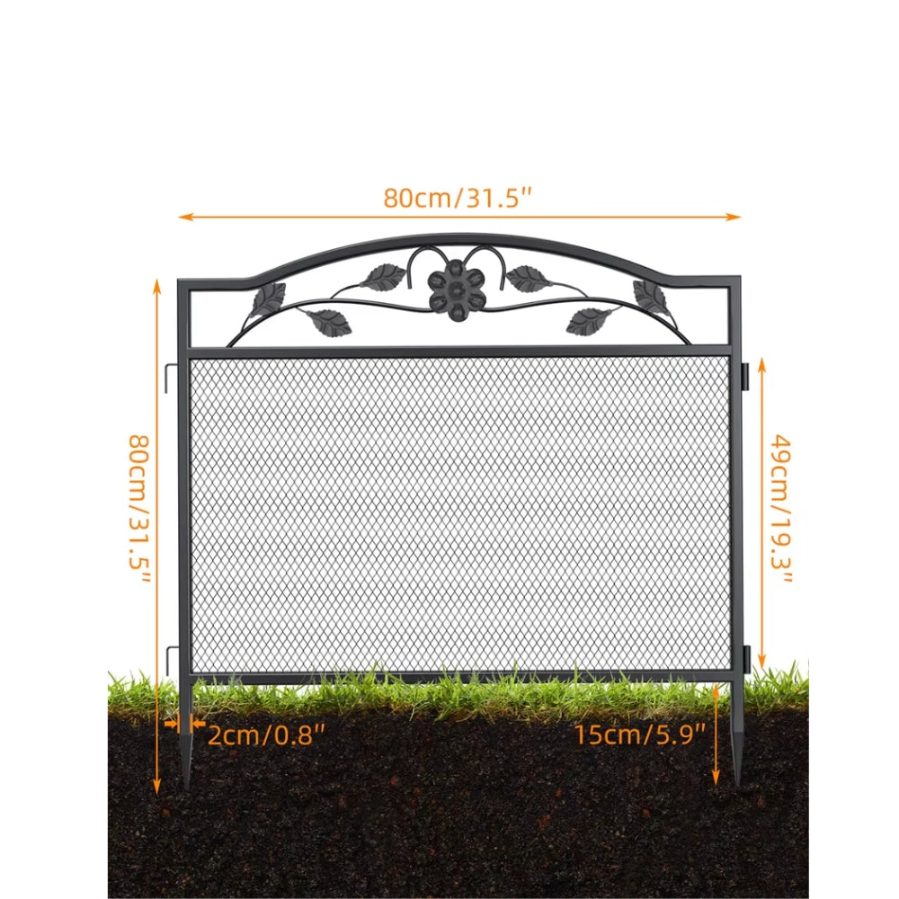 Dog Fence Animal Pet Playpen Barrier Garden Fence for Outdoor Garden_7